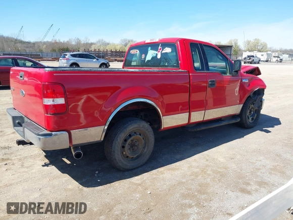 2004 Ford F-150 XL with VIN 1FTRF12W44NC51741, listed as a IAAI auction lot 41846924 with 203,168 mi miles. Bid and sale history available at carsss.com. Image 4.
