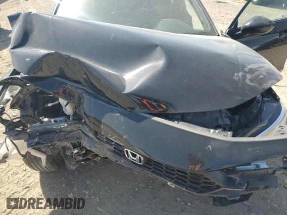 2025 Honda Civic Sport with VIN 2HGFE2F52SH509601, listed as a Copart auction lot 51988145 with 3,577 mi miles and Salvage title. Bid and sale history available at DreamBid. Image 12.