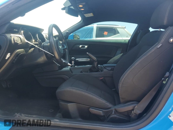 2017 Ford Mustang V6 with VIN 1FA6P8AMXH5246807, listed as a Copart auction lot 53304045 with 147,064 mi miles and Salvage Title. Bid and sale history available at carsss.com. Image 7.