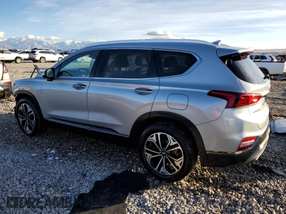2020 Hyundai Santa Fe Limited with VIN 5NMS5CAA6LH297900, listed as a Copart auction lot 87266654 with 74,116 mi miles and Salvage Title. Bid and sale history available at carsss.com. Image 2.