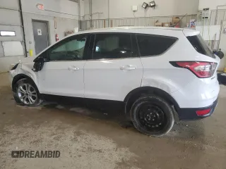 2017 Ford Escape SE with VIN 1FMCU0GD5HUD28394, listed as a Copart auction lot 52079995 with 120,223 mi miles and Salvage Title. Bid and sale history available at DreamBid. Image 2.