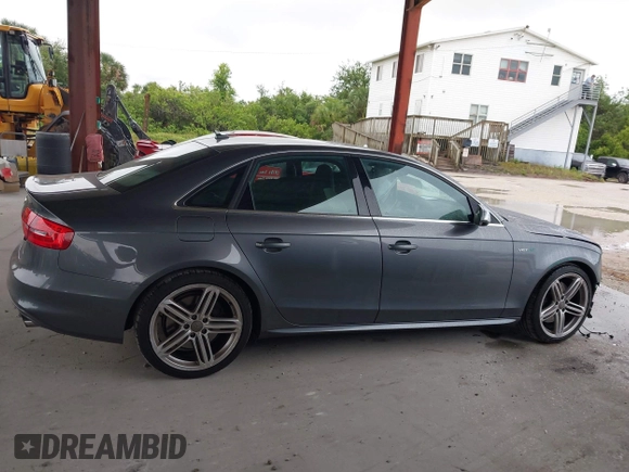 2014 Audi S4 Premium Plus with VIN WAUBGAFL6EA045163, listed as a IAAI auction lot 41987383 with 64,495 mi miles. Bid and sale history available at carsss.com. Image 14.