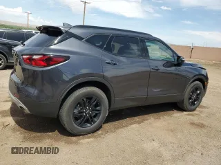 2022 Chevrolet Blazer LT with VIN 3GNKBJR41NS236338, listed as a Copart auction lot 59004265 with 61,561 mi miles and Salvage title. Bid and sale history available at DreamBid. Image 3.