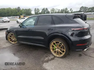 2019 Porsche Cayenne Turbo with VIN WP1AF2AYXKDA80663, listed as a Copart auction lot 64012524 with 49,421 mi miles and Salvage title. Bid and sale history available at DreamBid. Image 2.