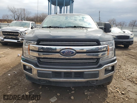 2019 Ford F-150 XL with VIN 1FTEW1E40KFC80332, listed as a Copart auction lot 50628765 with 37,897 mi miles and Salvage Title. Bid and sale history available at carsss.com. Image 5.