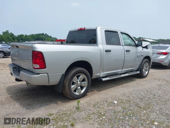 2015 Ram 1500 Express with VIN 1C6RR7KTXFS599751, listed as a IAAI auction lot 42372393 with 103,289 mi miles and . Bid and sale history available at DreamBid. Image 4.