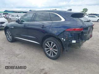 2023 Jaguar F-Pace S with VIN SADCJ2EX1PA705510, listed as a IAAI auction lot 42238630 with 38,935 mi miles and . Bid and sale history available at DreamBid. Image 3.