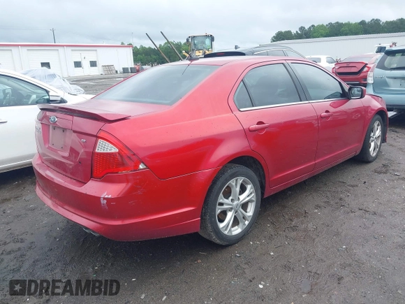2012 Ford Fusion SE with VIN 3FAHP0HA2CR406352, listed as a IAAI auction lot 42253023 with 159,209 mi miles and . Bid and sale history available at DreamBid. Image 4.