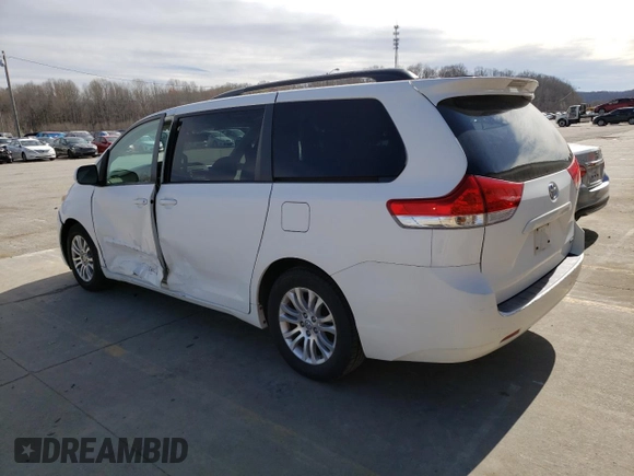 2011 Toyota Sienna XLE AAS with VIN 5TDYK3DC5BS090510, listed as a Copart auction lot 49671925 with 299,397 mi miles and Salvage Title. Bid and sale history available at carsss.com. Image 2.