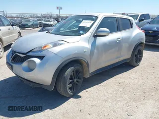 2014 Nissan Juke S with VIN JN8AF5MRXET358113, listed as a IAAI auction lot 41849575 with 137,809 mi miles. Bid and sale history available at carsss.com. Image 2.