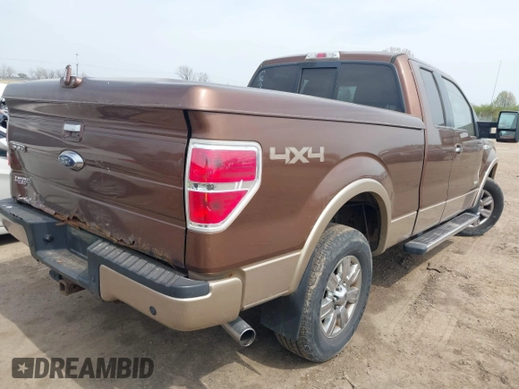 2011 Ford F-150 XL with VIN 1FTFX1ET9BKD67310, listed as a IAAI auction lot 42016119 with 147,114 mi miles. Bid and sale history available at carsss.com. Image 4.