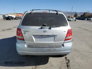 2004 Kia Sorento LX with VIN KNDJC733145263620, listed as a Copart auction lot 85206494 with 155,318 mi miles and Salvage Title. Bid and sale history available at carsss.com. Image 6.