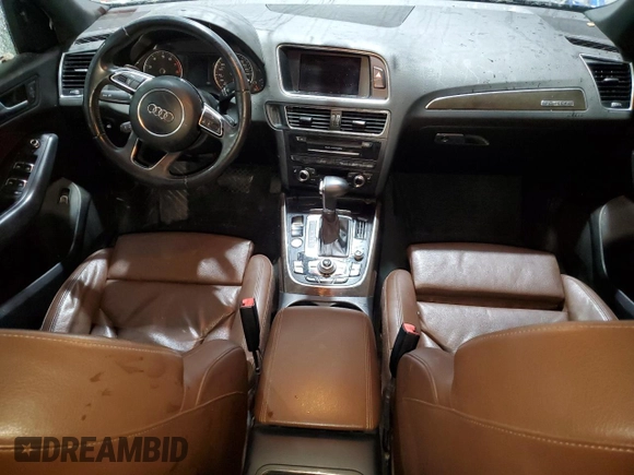 2014 Audi Q5 Premium Plus with VIN WA1DGAFPXEA032411, listed as a Copart auction lot 89115195 with 183,028 mi miles and Salvage Title. Bid and sale history available at carsss.com. Image 8.