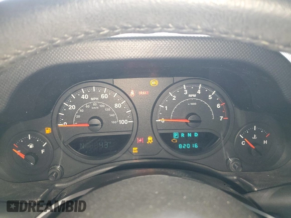 2009 Jeep Wrangler X with VIN 1J4FA24159L708224, listed as a Copart auction lot 44592475 with 82,016 mi miles and Clean Title. Bid and sale history available at DreamBid. Image 9.