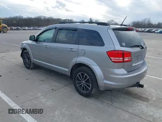 2018 Dodge Journey SE with VIN 3C4PDCABXJT295391, listed as a IAAI auction lot 41707149 with 134,221 mi miles. Bid and sale history available at carsss.com. Image 3.