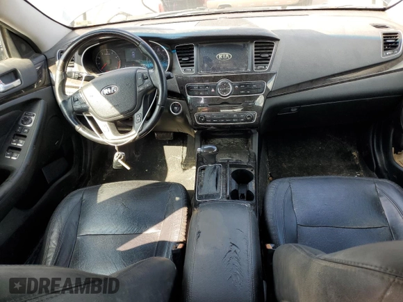 2015 Kia Cadenza Premium with VIN KNALN4D76F5173138, listed as a Copart auction lot 72611364 with 174,028 mi miles and Clean Title. Bid and sale history available at carsss.com. Image 8.