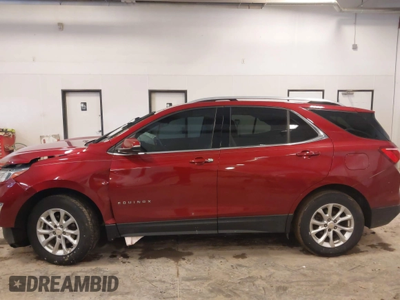 2019 Chevrolet Equinox LT with VIN 2GNAXUEV2K6112697, listed as a IAAI auction lot 41722945 with 108,676 mi miles and . Bid and sale history available at DreamBid. Image 14.