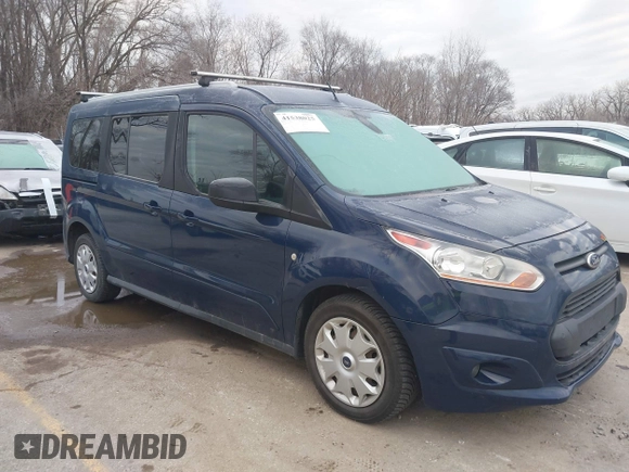 2016 Ford Transit Connect XLT z VIN NM0GS9F76G1282079, wystawiony jako IAAI lot #41538025 z przebiegiem 167 494 mil mil oraz . Historia ofert i sprzedaży dostępna na DreamBid. Obrazek 1.