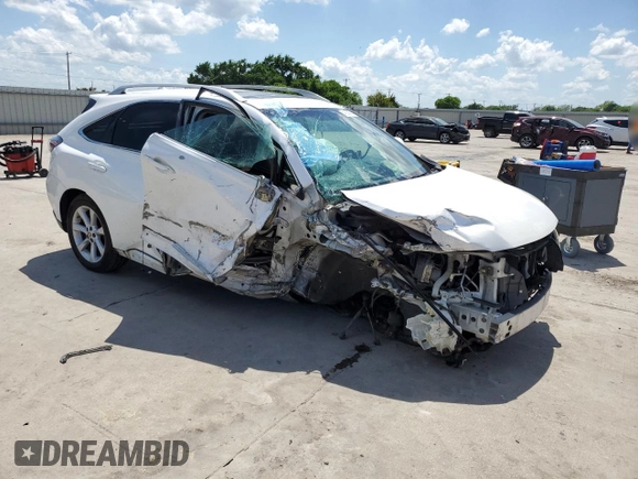 2011 Lexus RX 350 with VIN 2T2ZK1BA4BC047548, listed as a Copart auction lot 54220935 with 184,229 mi miles and Salvage Title. Bid and sale history available at DreamBid. Image 4.