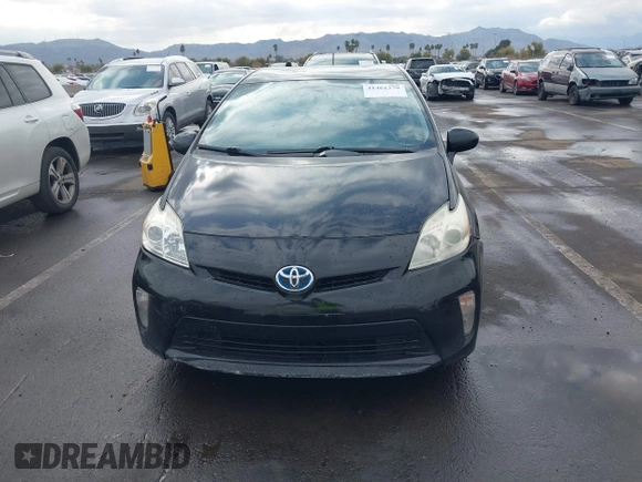 2013 Toyota Prius One with VIN JTDKN3DU4D5617063, listed as a IAAI auction lot 41461279 with 247,219 mi miles. Bid and sale history available at carsss.com. Image 12.