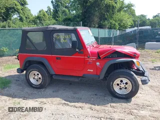 1997 Jeep Wrangler Sport with VIN 1J4FY19S3VP425119, listed as a IAAI auction lot 42592583 with 54,595 mi miles and . Bid and sale history available at DreamBid. Image 13.