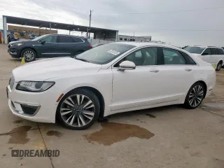 2019 Lincoln MKZ Reserve II with VIN 3LN6L5E91KR607836, listed as a Copart auction lot 60242425 with 81,739 mi miles and Salvage title. Bid and sale history available at DreamBid. Image 1.