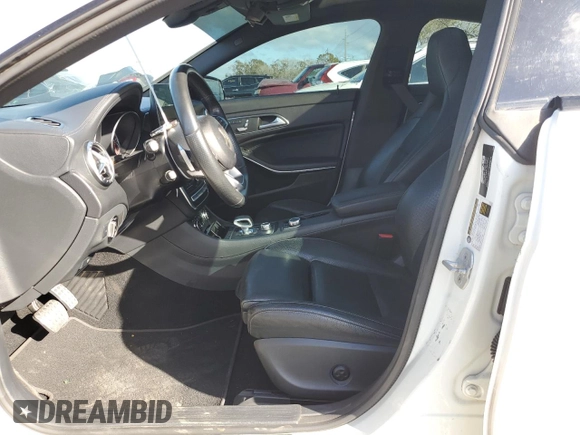 2018 Mercedes-Benz CLA with VIN WDDSJ5CB3JN558564, listed as a Copart auction lot 84856284 with 92,661 mi miles and Salvage Title. Bid and sale history available at carsss.com. Image 7.