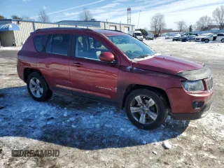 2015 Jeep Compass Latitude with VIN 1C4NJDEBXFD357935, listed as a Copart auction lot 42285025 with 119,392 mi miles and Non Repairable. Bid and sale history available at carsss.com. Image 4.