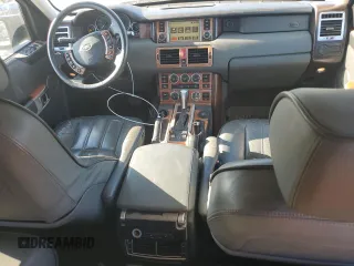 2005 Land Rover Range Rover with VIN SALMF11455A197801, listed as a Copart auction lot 75742914 with 157,851 mi miles and Salvage title. Bid and sale history available at DreamBid. Image 8.