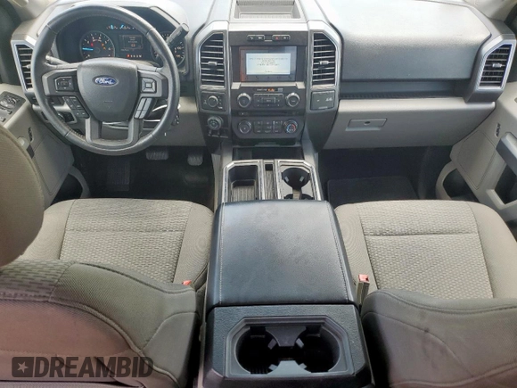 2018 Ford F-150 XL with VIN 1FTFW1E52JKE57028, listed as a Copart auction lot 61970095 with 95,475 mi miles and Salvage title. Bid and sale history available at DreamBid. Image 8.