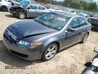 2005 Acura TL with VIN 19UUA66235A005299, listed as a Copart auction lot 49813695 with 151,155 mi miles and Salvage Title. Bid and sale history available at carsss.com. Image 1.