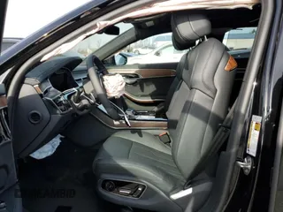 2024 Audi A8 with VIN WAULDAF82RN000941, listed as a Copart auction lot 78061823 with 487 mi miles and Salvage Title. Bid and sale history available at carsss.com. Image 7.