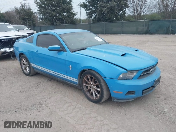 2010 Ford Mustang V6 with VIN 1ZVBP8AN6A5114955, listed as a IAAI auction lot 41219711 with 143,658 mi miles and . Bid and sale history available at DreamBid. Image 1.