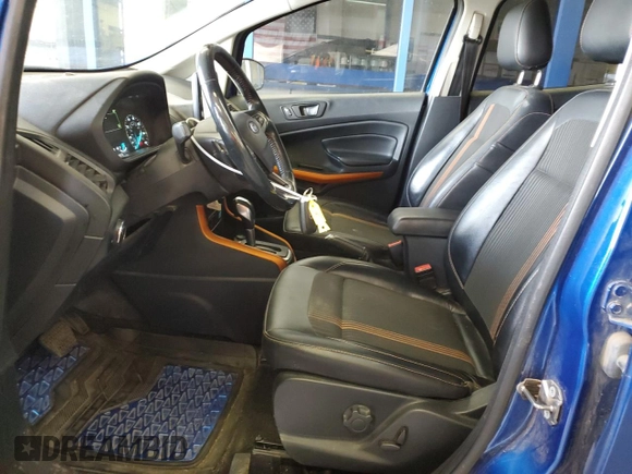 2018 Ford EcoSport SES z VIN MAJ6P1CL2JC180931, wystawiony jako Copart lot #50759545 z przebiegiem 47 068 mil mil oraz Szkoda całkowita • Salvage title. Historia ofert i sprzedaży dostępna na DreamBid. Obrazek 7.