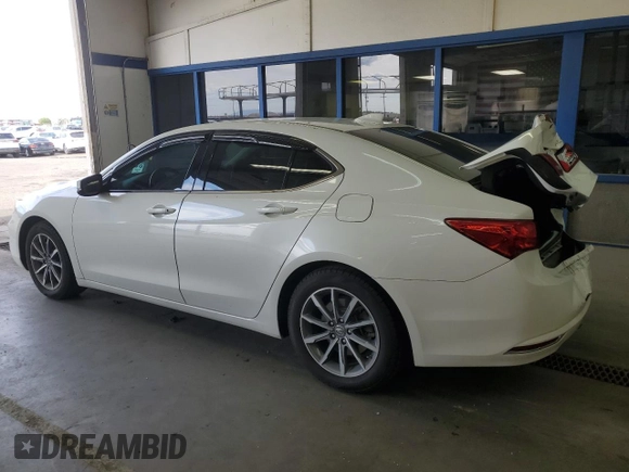 2018 Acura TLX Technology with VIN 19UUB1F54JA004540, listed as a Copart auction lot 54338065 with 57,321 mi miles and Salvage Title. Bid and sale history available at carsss.com. Image 2.