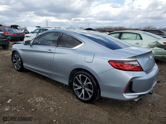 2016 Honda Accord Coupe EX-L with VIN 1HGCT2B84GA008045, listed as a Copart auction lot 47123575 with 191,622 mi miles and Salvage Title. Bid and sale history available at carsss.com. Image 2.