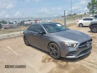 2019 Mercedes-Benz A 220 with VIN WDD3G4EB1KW002355, listed as a IAAI auction lot 42257742 with 92,882 mi miles and . Bid and sale history available at DreamBid. Image 1.