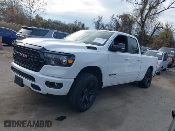 2022 Ram 1500 Big Horn z VIN 1C6SRFBT7NN375197, wystawiony jako IAAI lot #40824095 z przebiegiem 91 751 mil mil oraz . Historia ofert i sprzedaży dostępna na DreamBid. Obrazek 14.
