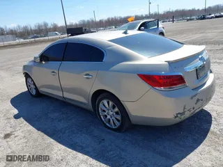 2012 Buick LaCrosse Leather with VIN 1G4GC5ER7CF243148, listed as a IAAI auction lot 41854253 with 1 mi miles. Bid and sale history available at carsss.com. Image 3.