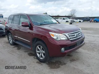 2013 Lexus GX 460 Premium z VIN JTJJM7FX1D5054824, wystawiony jako IAAI lot #41907849 z przebiegiem 266 175 mil mil oraz . Historia ofert i sprzedaży dostępna na DreamBid. Obrazek 1.
