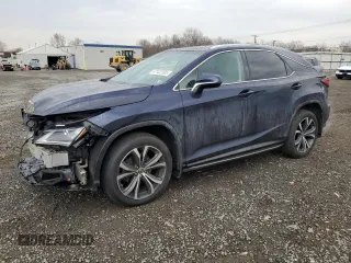 2018 Lexus RX with VIN 2T2BZMCA0JC160814, listed as a Copart auction lot 47122205 with 105,108 mi miles and Salvage Title. Bid and sale history available at carsss.com. Image 1.