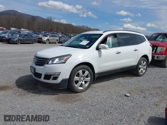 2017 Chevrolet Traverse LT with VIN 1GNKVGKD9HJ301883, listed as a IAAI auction lot 41898283 with 84,593 mi miles and . Bid and sale history available at DreamBid. Image 2.