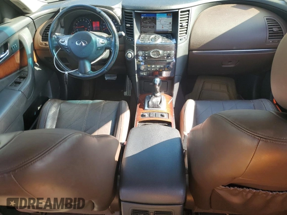 2010 Infiniti FX35 with VIN JN8AS1MU5AM801247, listed as a Copart auction lot 73400484 with 129,508 mi miles and Clean Title. Bid and sale history available at carsss.com. Image 8.