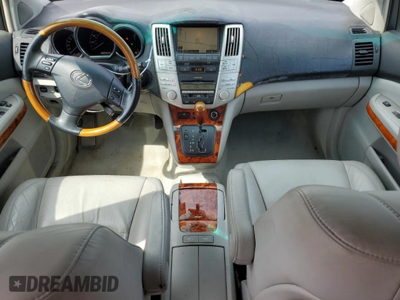 2008 Lexus RX 350 with VIN 2T2HK31U28C074954, listed as a Copart auction lot 53870975 with 153,446 mi miles and Salvage Title. Bid and sale history available at DreamBid. Image 8.