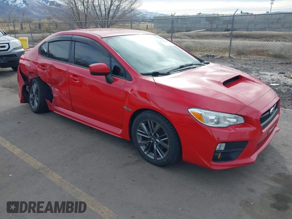 2016 Subaru WRX with VIN JF1VA1B65G9822492, listed as a IAAI auction lot 41500705 with 104,106 mi miles. Bid and sale history available at carsss.com. Image 1.