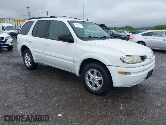 2004 Oldsmobile Bravada z VIN 1GHDT13S342281372, wystawiony jako IAAI lot #42252116 z przebiegiem 166 189 mil mil oraz . Historia ofert i sprzedaży dostępna na DreamBid. Obrazek 1.
