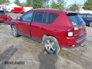 2017 Jeep Compass High Altitude with VIN 1C4NJDEB7HD103277, listed as a IAAI auction lot 41871629 with 145,051 mi miles and . Bid and sale history available at carsss.com. Image 3.