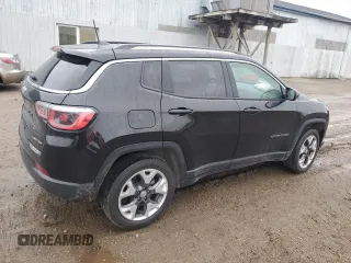 2019 Jeep Compass Limited z VIN 3C4NJDCB6KT673968, wystawiony jako Copart lot #58411765 z przebiegiem 89 481 mil mil oraz Czysty tytuł • Clean title. Historia ofert i sprzedaży dostępna na DreamBid. Obrazek 3.