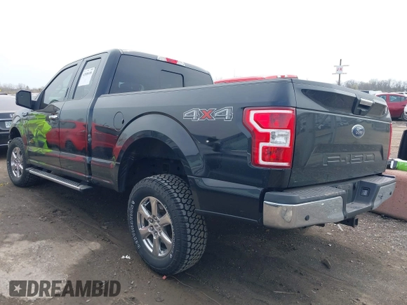 2018 Ford F-150 XL with VIN 1FTFX1E51JFB73329, listed as a IAAI auction lot 42008498 with 42,274 mi miles. Bid and sale history available at carsss.com. Image 3.