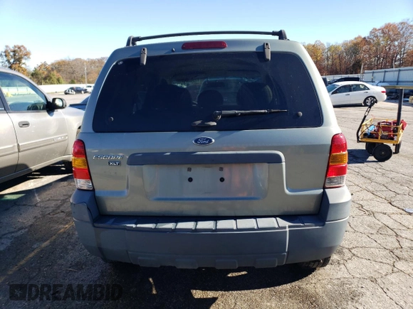 2006 Ford Escape XLT with VIN 1FMYU03Z16KD18123, listed as a Copart auction lot 79822934 with 169,309 mi miles and Salvage Title. Bid and sale history available at carsss.com. Image 6.